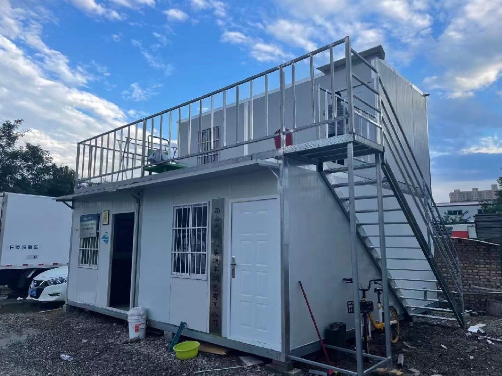 西安活動房安裝完成