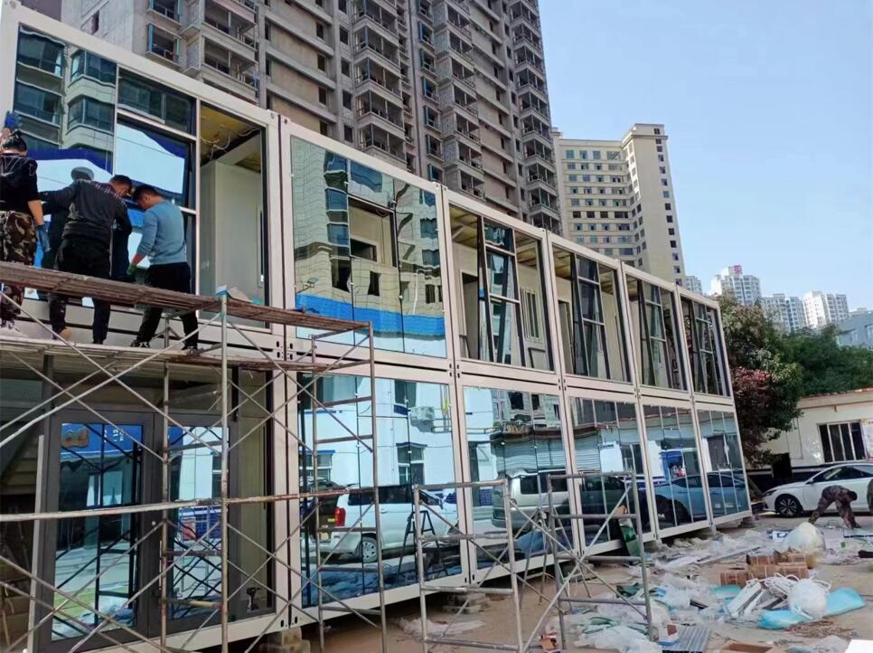 西安活動板房完美交工